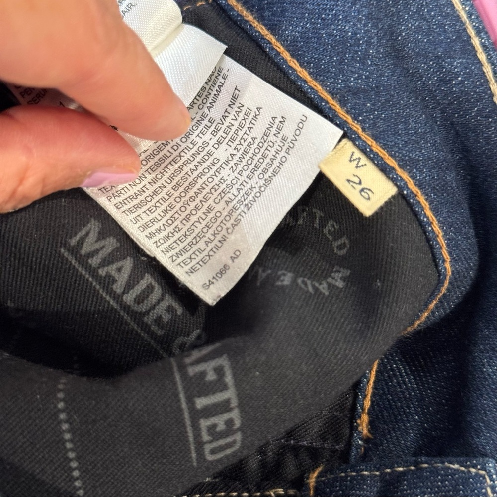 Levi’s Made‎ & Crafted Flute Straight Jeans size 26 - Picture 11 of 12